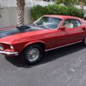 1969 Ford Mustang Mach 1 0 Candy Apple Red Coupe 428C.I. Cobra Jet Automatic
