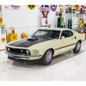 1969 Ford Mustang Mach 1 428 Cobra-Jet R-Code 4-Spd Restored