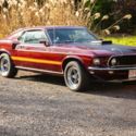 1969 Ford Mustang Mach 1 Cobra Jet 428 R code Royal Maroon, C6 auto, factory AC