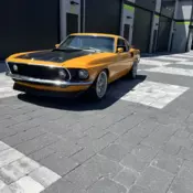 1969 Ford Mustang Orange RWD Automatic SportsRoof