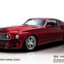 1969 Ford Mustang  Red Fastback 5.0 Liter Coyote V8 4 Speed Automatic