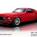 1969 Ford Mustang  Red Fastback 5.0L Coyote Aluminator V8 6 Speed Manual