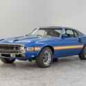 1969 Ford Mustang Shelby GT500  83335 Miles Acapulco Blue Metallic Fastback 428c