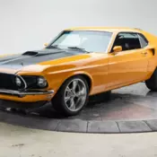 1969 Ford Mustang Sportsroof V8 5.8l Coupe Orange