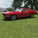 1969 Ford Mustang Torch Red Beauty 351 V8 Automatic Antique Muscle Car