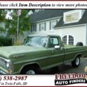 1969 Ford Ranger F-100 92,716 Miles Green  V8 360 Automatic