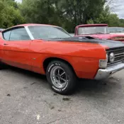 1969 Ford Torino Orange Cobra