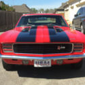 1969 Garnet Red Z28 Rally Sport Camaro, 302, 4-sp