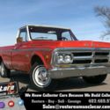 1969 GMC C10  77601 Miles Red Pickup Truck Small Block V8 3 Speed Automatic