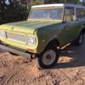 1969 IHC INTERNATIONAL HARVESTER SCOUT 800A solid rust free body, OEM UPDATE