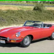 1969 JAGUAR 4.2 ETYPE ROADSTER GARAGED LOW MILES SOLID BODY #MATCH