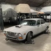 1969 Jaguar XJ6 Grey RATROD CHEVY V8 project car!