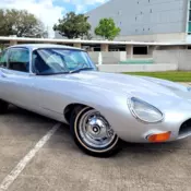 1969 Jaguar XKE  Silver  61,017 Miles