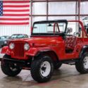 1969 Jeep CJ-5  636 Miles President Red SUV V6 Manual