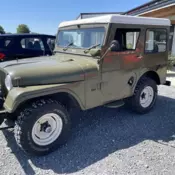 1969 Jeep CJ-5 SUV Green Willy’s