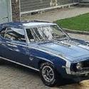 1969 L78 396/375 Camaro M22 410 with factory Paperowrk Dusk Blue