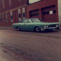1969 lincoln continental bagged