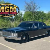 1969 Lincoln Continental BLACK ON BLACK CLEAN