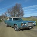 1969 Lincoln Continental Mark III 2 Door Hard Top Coupe Sky Blue Cream Top