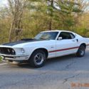 1969 MACH 1 M-CODE 351 4BBL SHAKER HOOD PS PDB SOLID STRAIGHT BEAUTIFUL WHITE