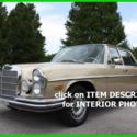 1969 MERCEDES BENZ 280 SE W108 FUEL INJECTED ORIGINAL FLORIDA NO RESERVE!!