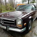 1969 Mercedes Benz 280 SL  Both tops Air Auto Solid Nice!