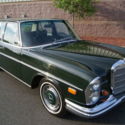 1969 Mercedes-Benz 280SE Base 2.8L Dark Olive/Black Leather Excellent W108