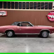 1969 Mercury Cougar Convertible 351 Windsor Copper Metallic