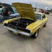 1969 Mercury Cougar Coupe Yellow Eliminator