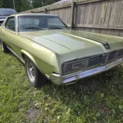 1969 Mercury Cougar Green