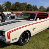 1969 Mercury Cyclone Coupe White Cale Yarborough