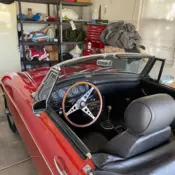 1969 MG MGB Red black