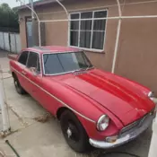 1969 MGB GT, The British roadster hatchback, 4- cylinder engine is goods