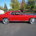 1969 Mustang coupe Beautiful new paint and upholstry 302 automatic