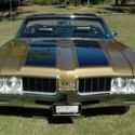 1969 Olds 442 convertible with 4-speed.Full frame of Restoration