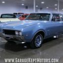 1969 Oldsmobile 442  Nassau Blue Coupe  48187 Miles