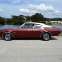 1969 Oldsmobile Cutlass  30,178 Miles Burgundy Coupe 350 Manual