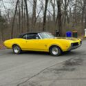 1969 Oldsmobile Cutlass S Convertible Yellow RWD Automatic