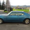 1969 Oldsmobile Cutlass S Rust Free Solid Car Rare Console Shift. NO RESERVE!!!!