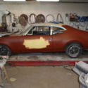 1969 OLDSMOBILE CUTLASS W-31 RAM ROD, FACTORY 4 SPEED