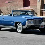 1969 Oldsmobile Ninety Eight 455 Convertible Trophy Blue Beautifully Restored!