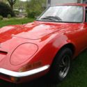 1969 Opel GT 1900 Sportscar Red RWD Manual