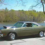 1969 Plymouth Road Runner 2 Door H/T 7.2 Liter 440 6 BBL V8.
