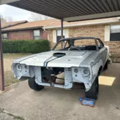 1969 Plymouth Road Runner Blue RWD Manual Base