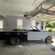 1969 Plymouth Road Runner Convertible Grey Project Car