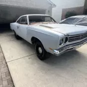 1969 Plymouth Road Runner Coupe Grey