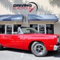 1969 Plymouth Roadrunner Convertible  8 Miles Red Convertible 383 Big Block Manu