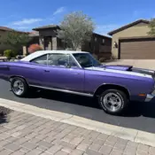 1969 Plymouth Roadrunner Purple