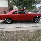 1969 Plymouth Roadrunner Red
