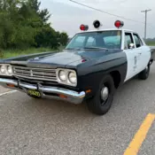 1969 Plymouth Satellite Adam-12 police car clone